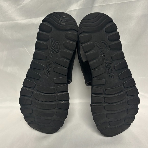 Skechers Womens 7 Foamies Arch Fit Footsteps Day Dream Sandals Black - Picture 6 of 7